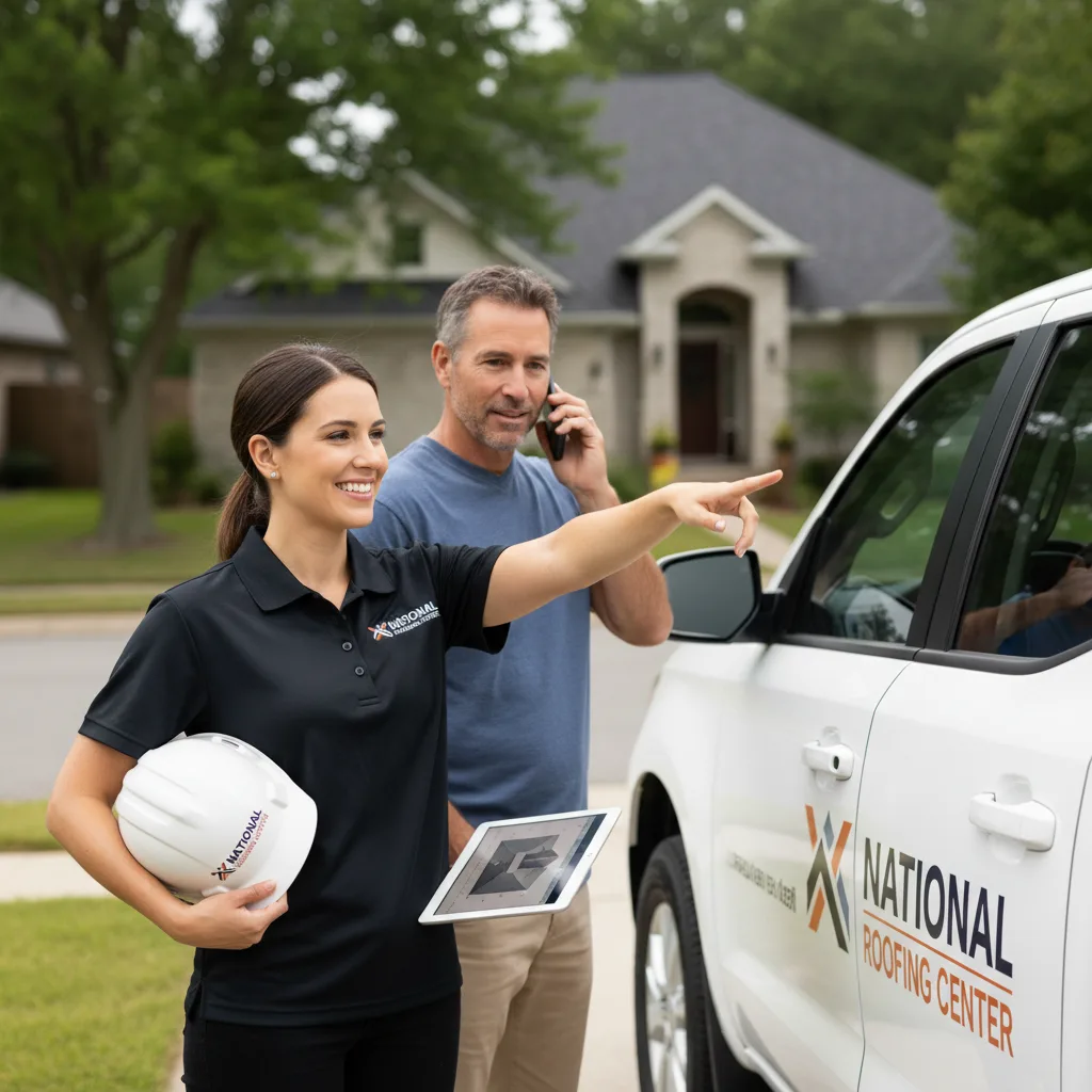 National Roofing Center customer support in Cardington